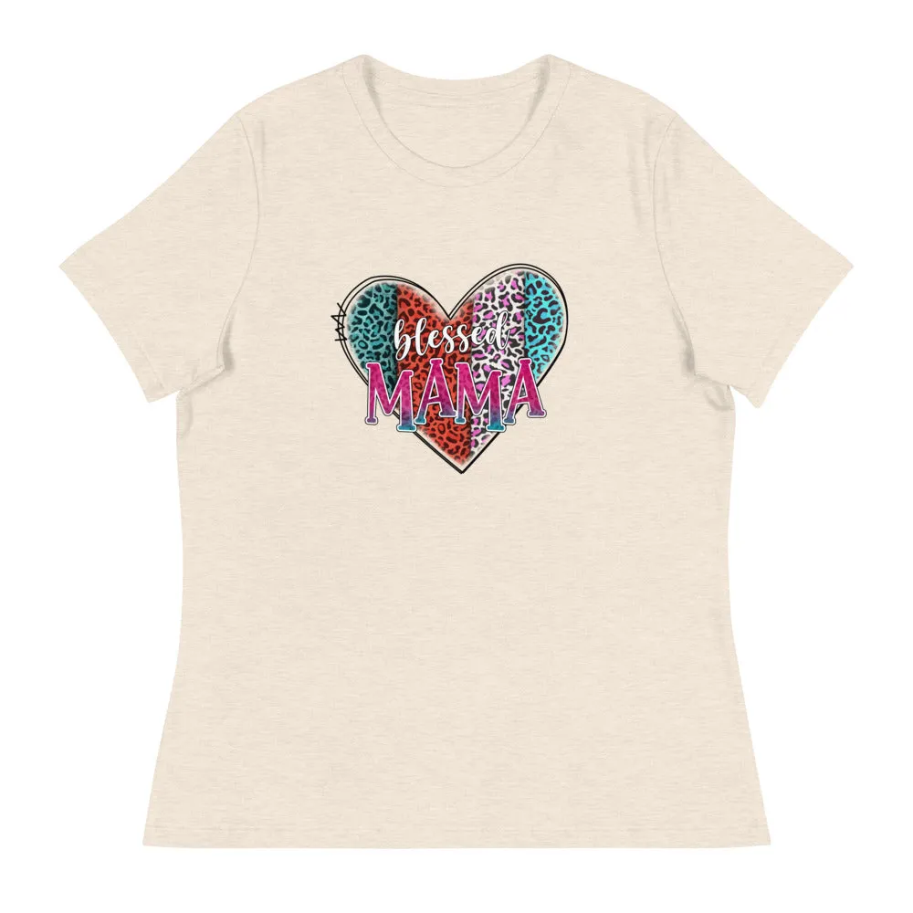 Blessed Mama - Women's Relaxed T-Shirt