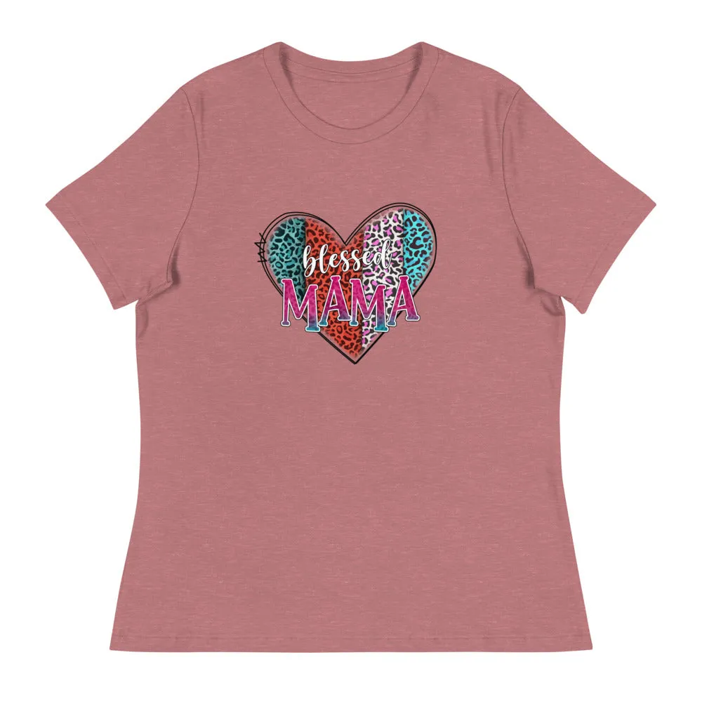 Blessed Mama - Women's Relaxed T-Shirt