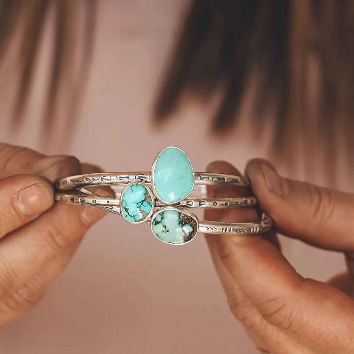 Blue Moon Turquoise Cuff #2
