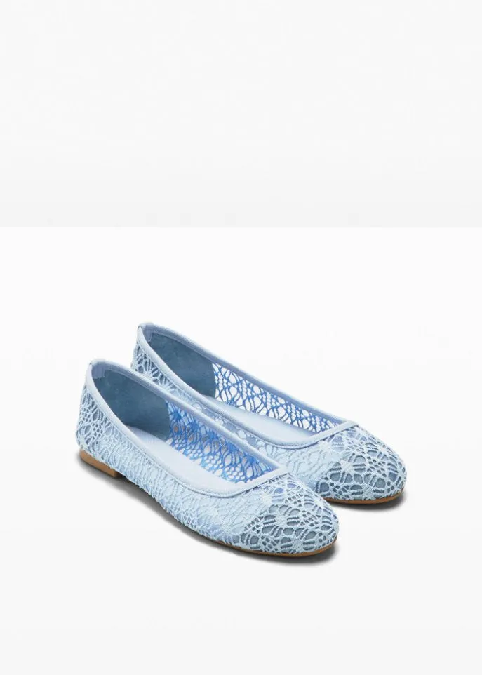Bodyflirt ballet flats, blue