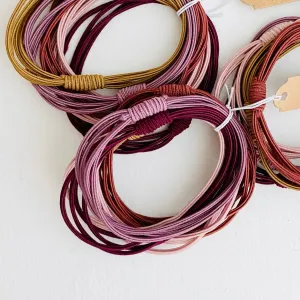 Boho Hair Ties {4 Pack}