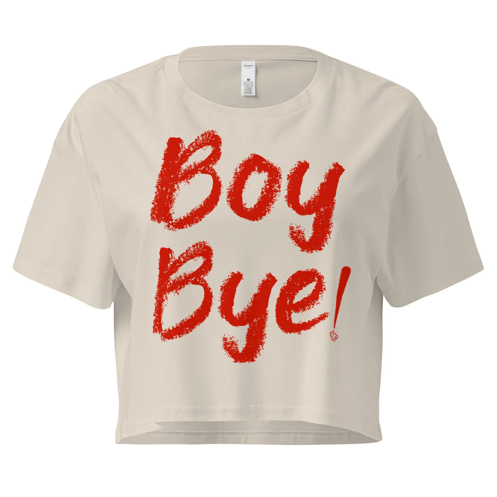Boy Bye! Crop tee