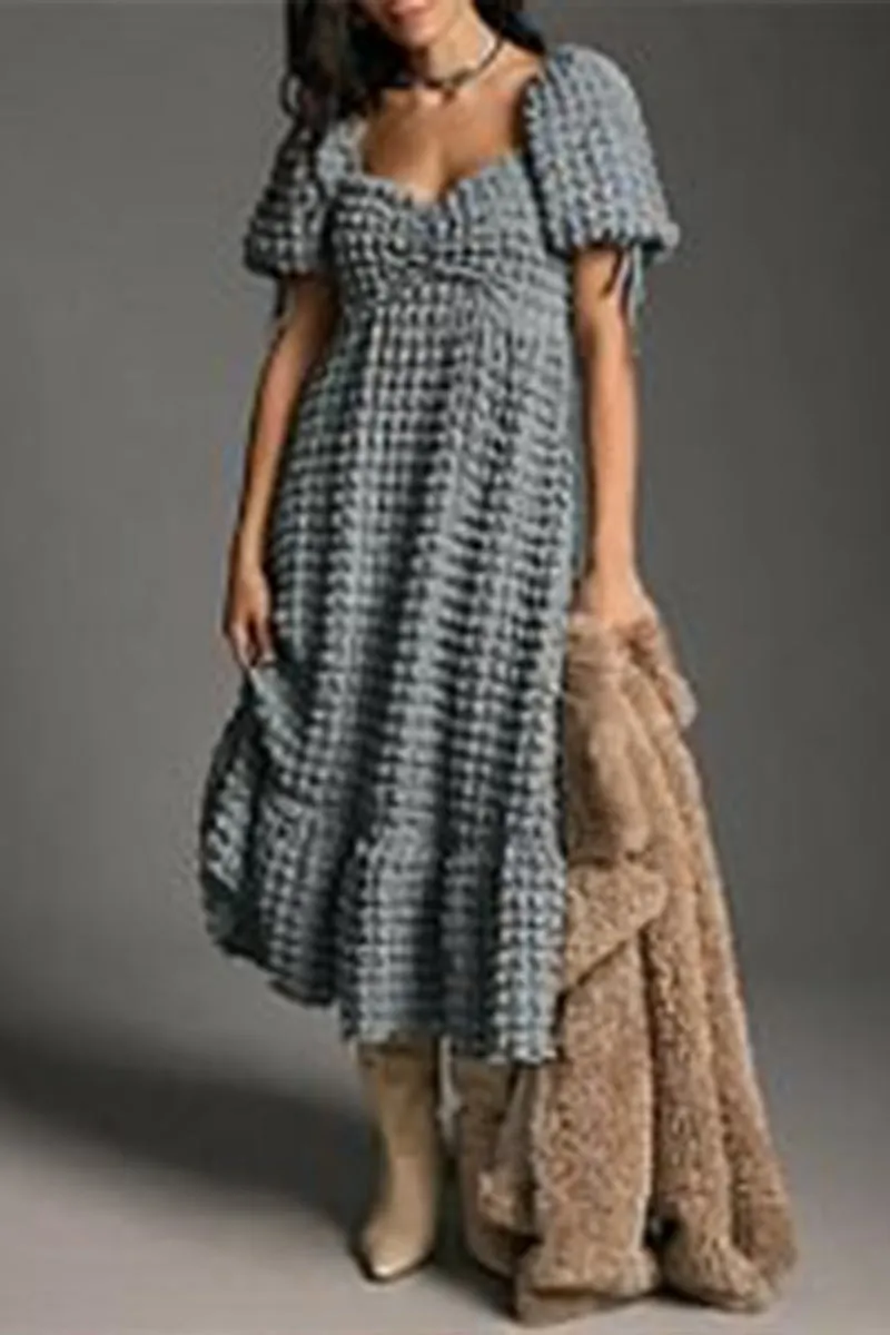 BR3303 Bubble Midi Dress