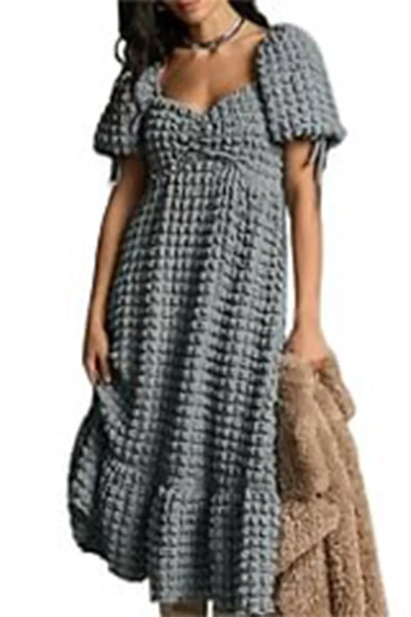 BR3303 Bubble Midi Dress