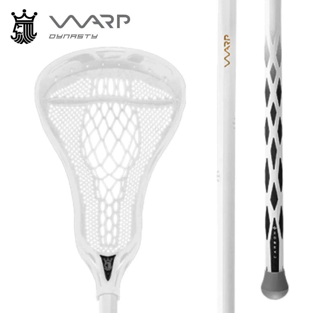 Brine Dynasty Warp with Dynasty Carbon Women's Lacrosse Stick