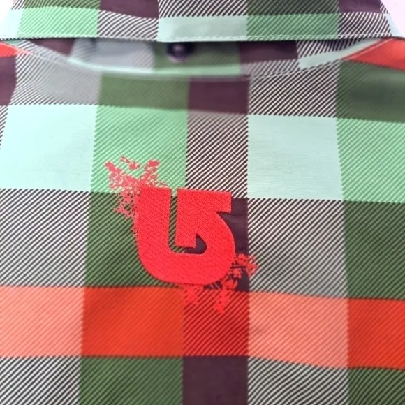 Burton 3/2 Geo snowboard coat gren plaid small