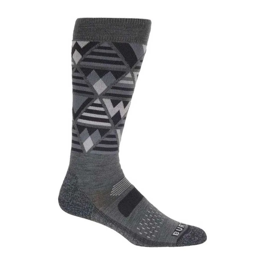 Burton Women's Performance Midweight Sock Gray Heather 2026