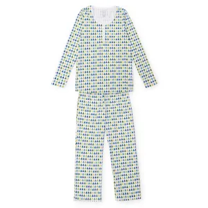 Calli Women's Longsleeve Pajama Pant Set - Christmas Tree Cool