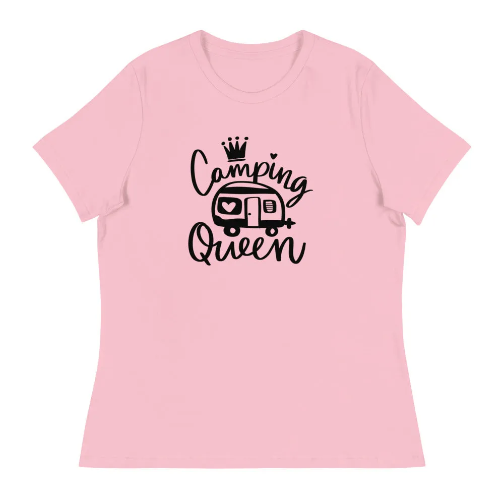 Camping Queen - Women's Relaxed T-Shirt