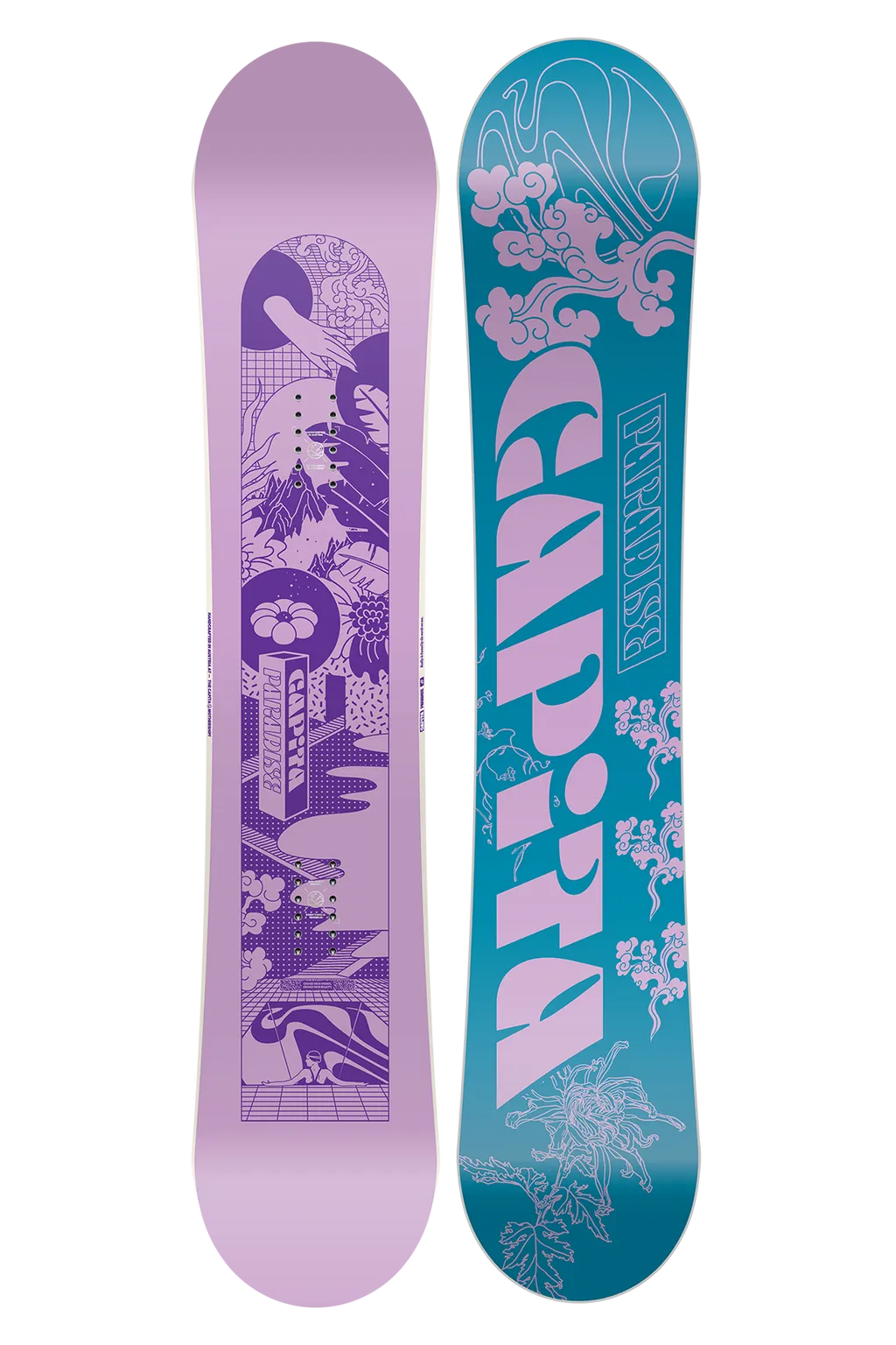 Capita Women's Paradise Directional Twin/Hybrid Camber Snowboard