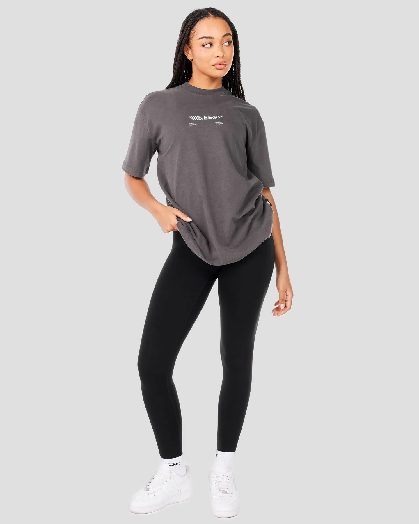 Capital V2 Oversized Tee - Cool Slate
