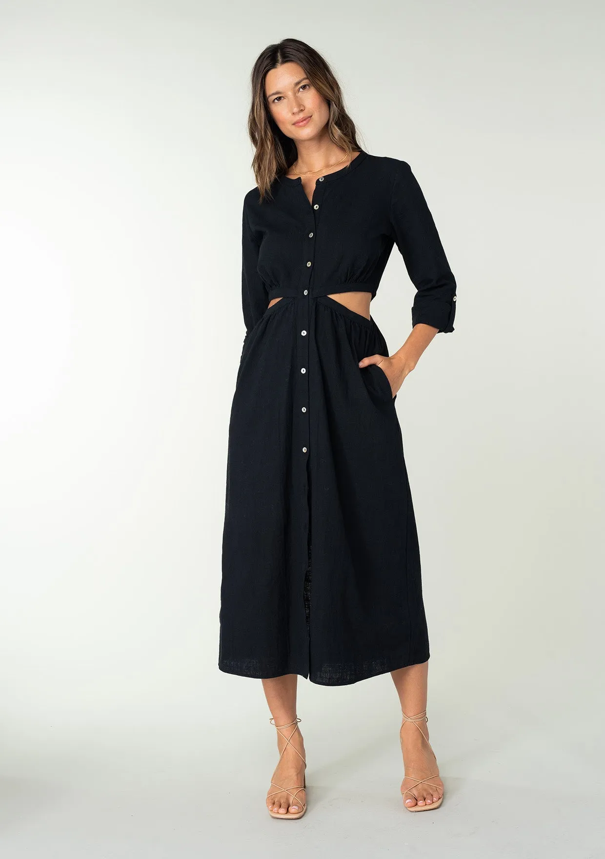 Carlotta Cutout Midi Dress
