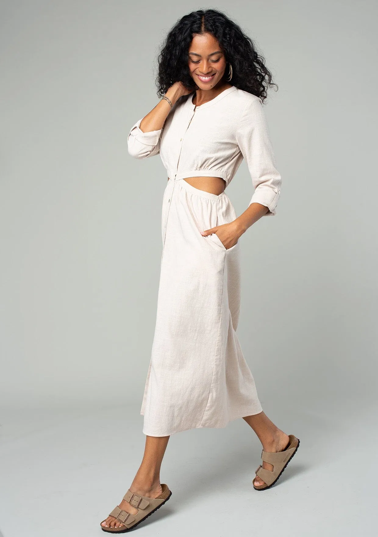 Carlotta Cutout Midi Dress
