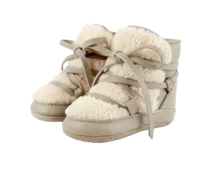 Cassi Booties | Light Stone Leather