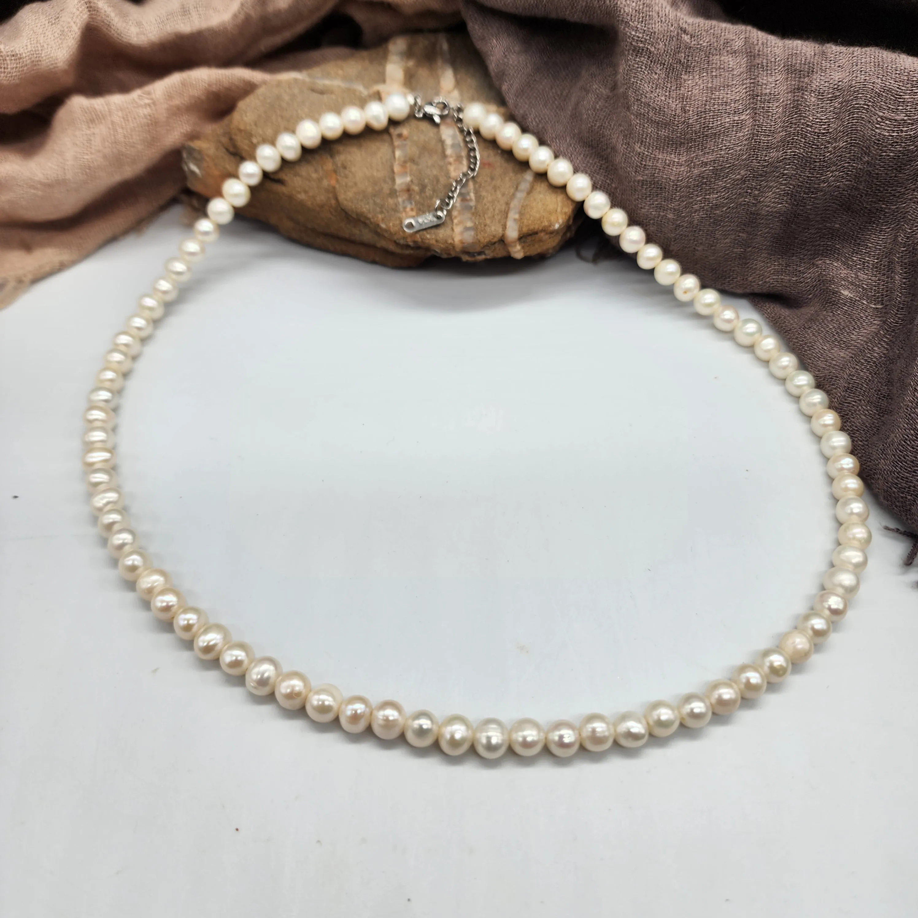 Celebrity Beyond / Pearls Mens Necklace Natural Pearl Men's Jewelry Pearl  Necklace for man