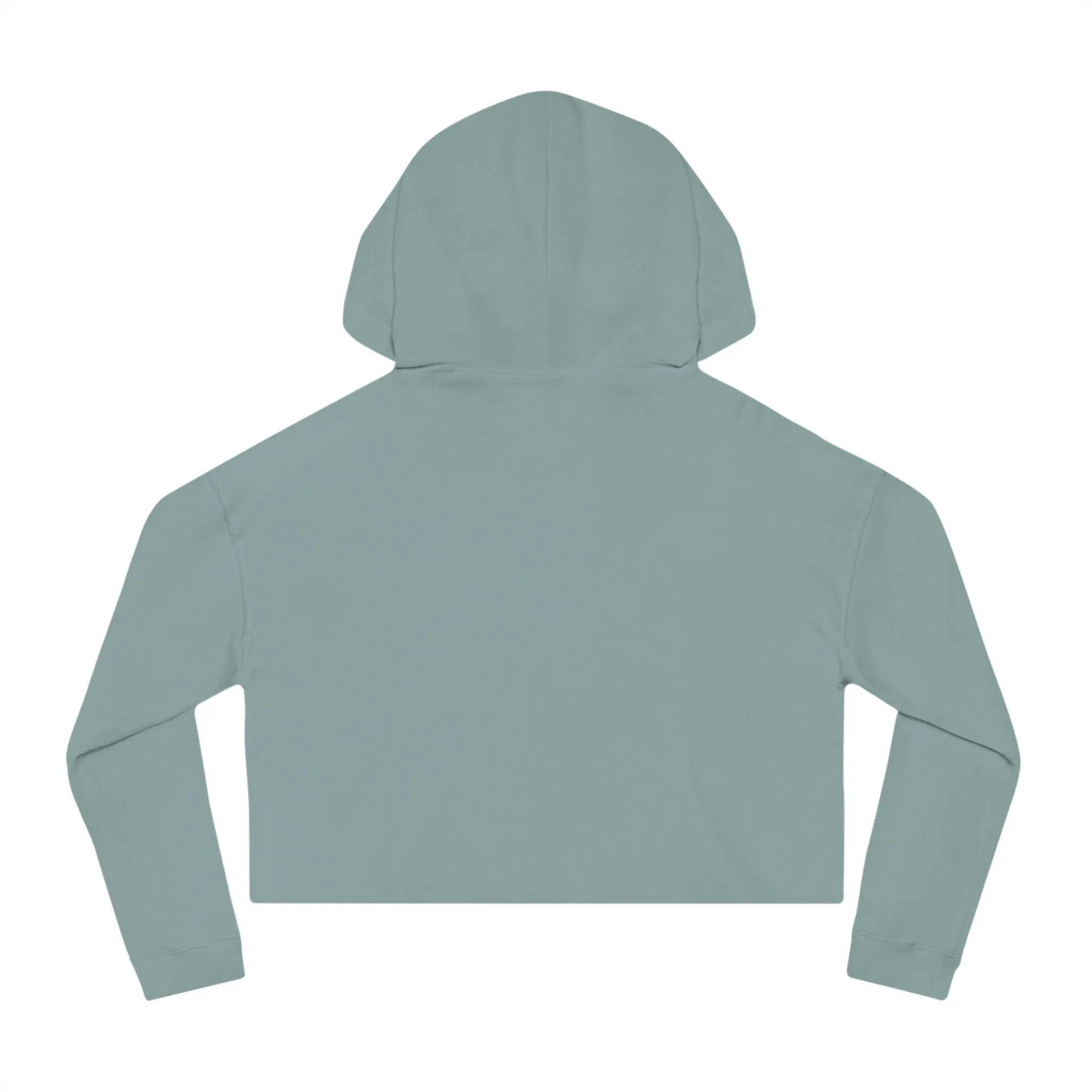 Chaos Cropped Hooded Sweatshirt