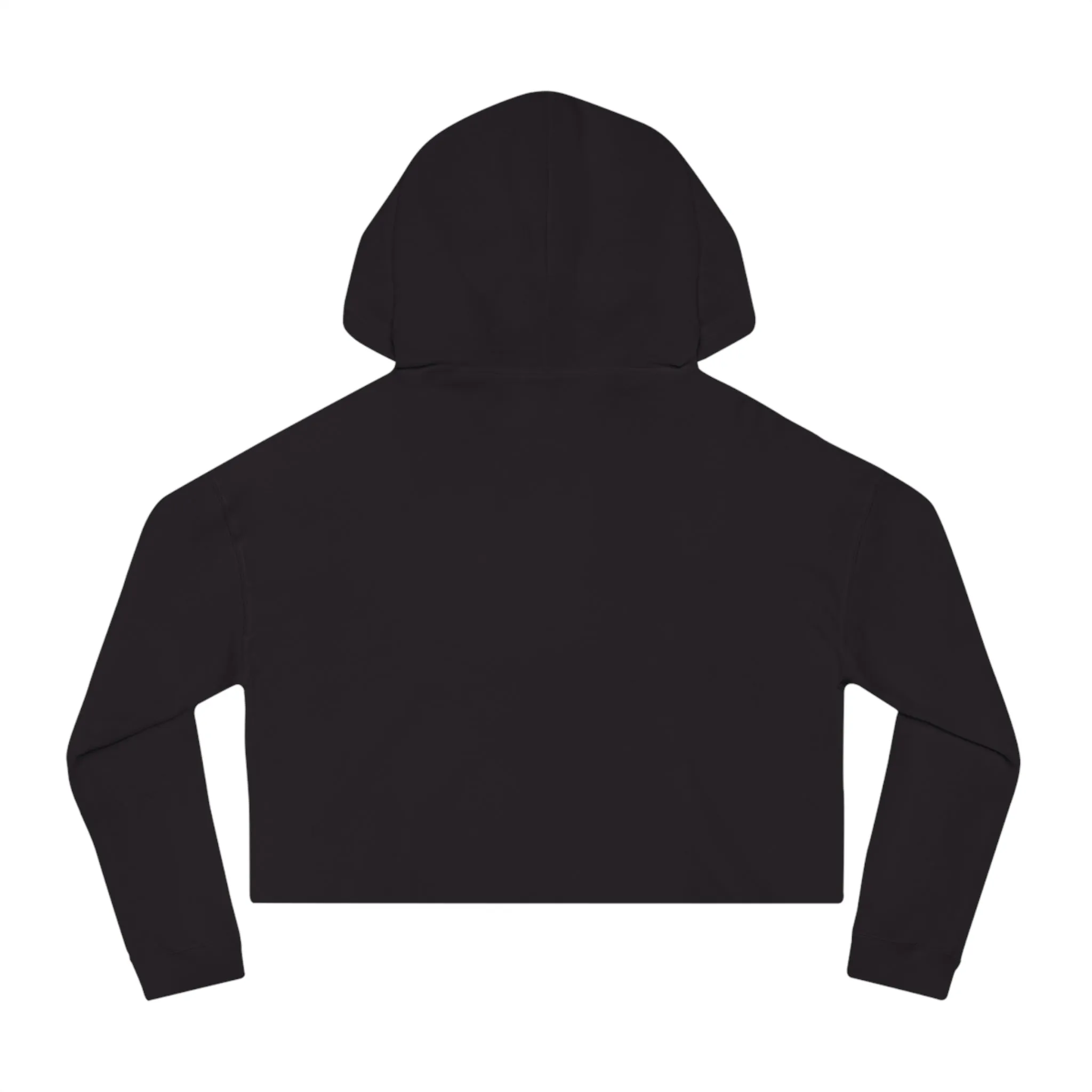 Chaos Cropped Hooded Sweatshirt