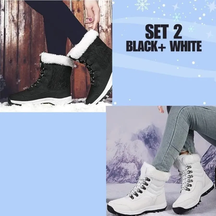 Christmas Sale 50% OFF – Women’s Winter Fashionable Fleece-Lined Warm Snow Boots