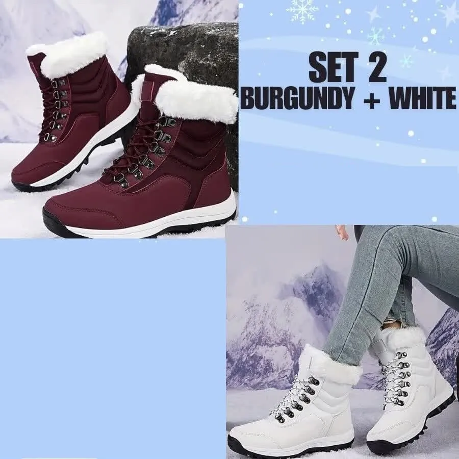Christmas Sale 50% OFF – Women’s Winter Fashionable Fleece-Lined Warm Snow Boots