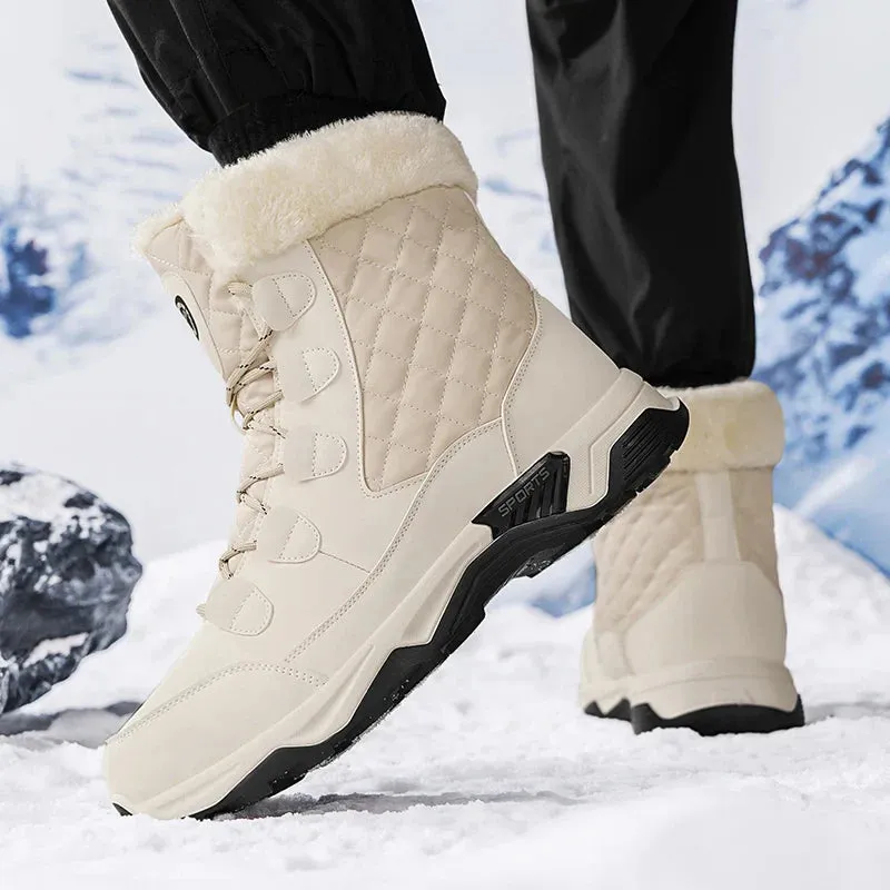Christmas Sale 50% OFF – Women’s Winter Fashionable Fleece-Lined Warm Snow Boots