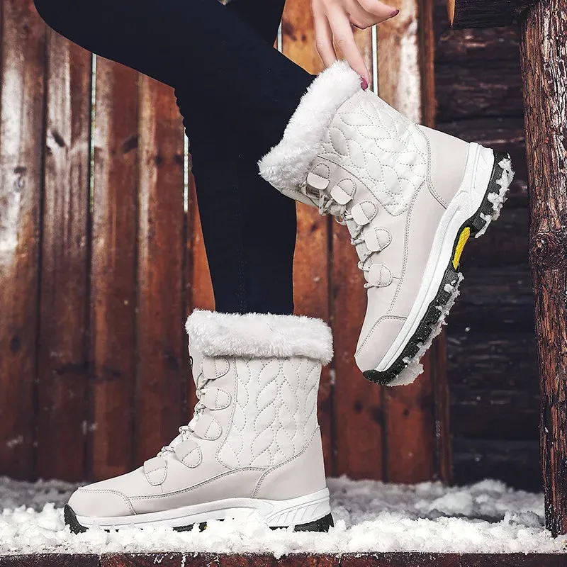 Christmas Sale 50% OFF – Women’s Winter Fashionable Fleece-Lined Warm Snow Boots
