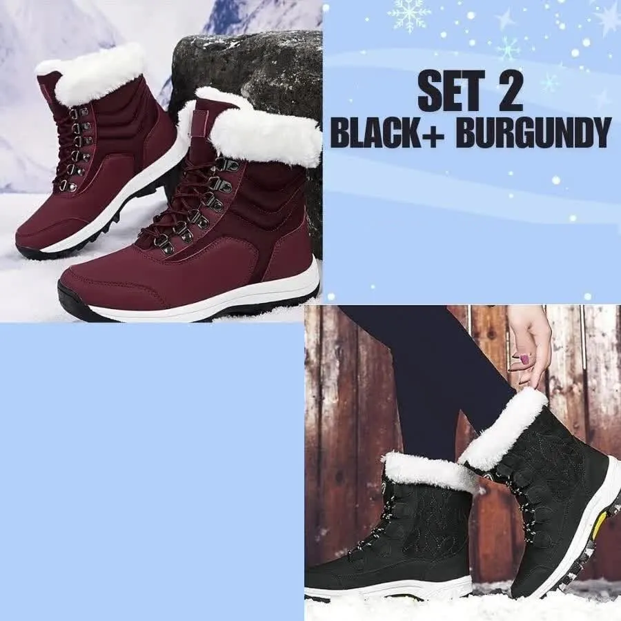 Christmas Sale 50% OFF – Women’s Winter Fashionable Fleece-Lined Warm Snow Boots