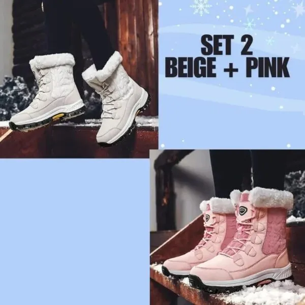 Christmas Sale 50% OFF – Women’s Winter Fashionable Fleece-Lined Warm Snow Boots
