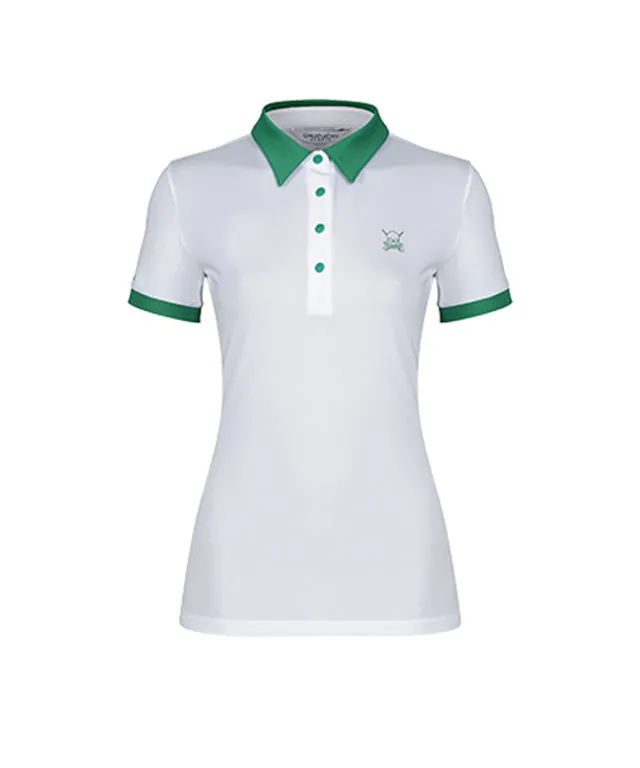 CHUCUCHU Women's Impact Cool Top - Green