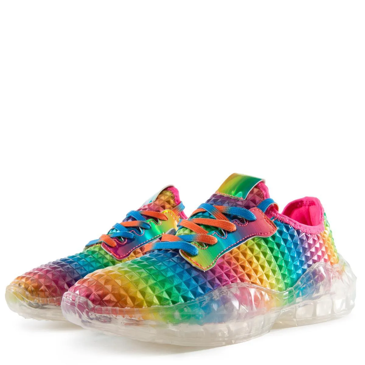 Cinna-1 Neon Patent Sneakers