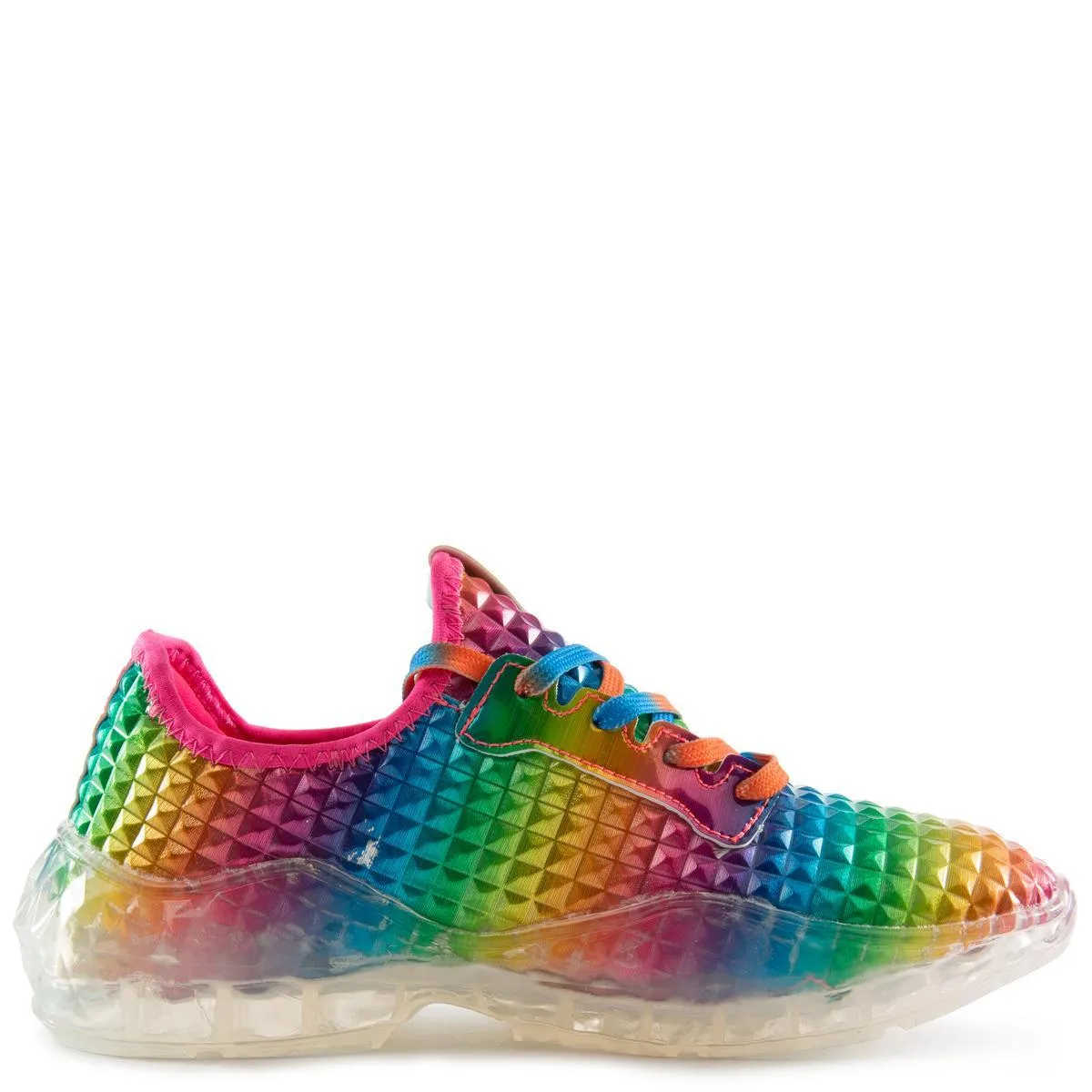 Cinna-1 Neon Patent Sneakers