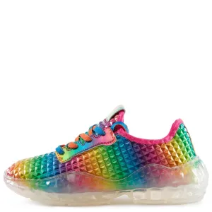 Cinna-1 Neon Patent Sneakers