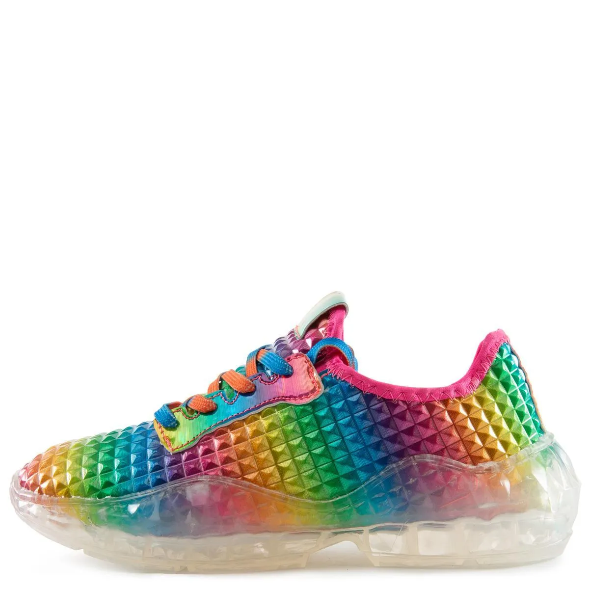Cinna-1 Neon Patent Sneakers