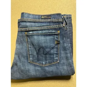 Citizens of Humanity Womens Sz 31x34 Dark Wash Ingrid 002 Low Waist Flare Denim