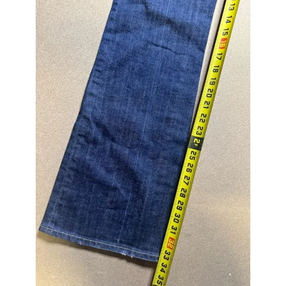 Citizens of Humanity Womens Sz 31x34 Dark Wash Ingrid 002 Low Waist Flare Denim