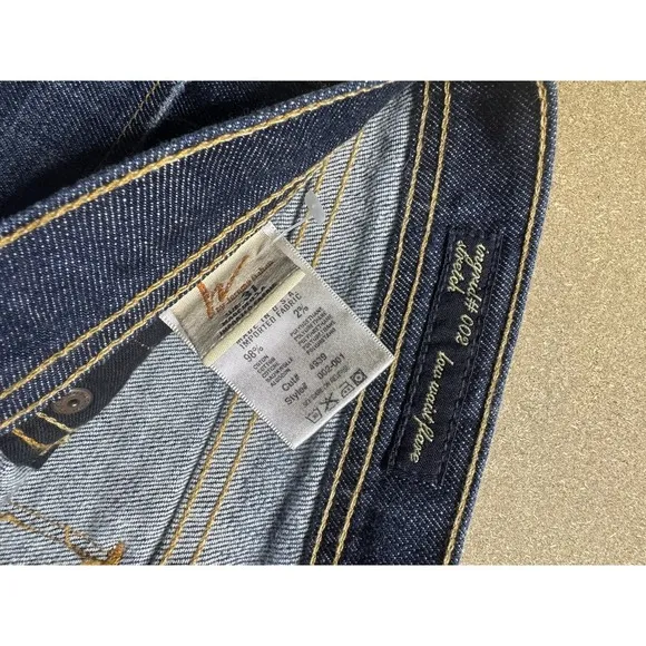 Citizens of Humanity Womens Sz 31x34 Dark Wash Ingrid 002 Low Waist Flare Denim