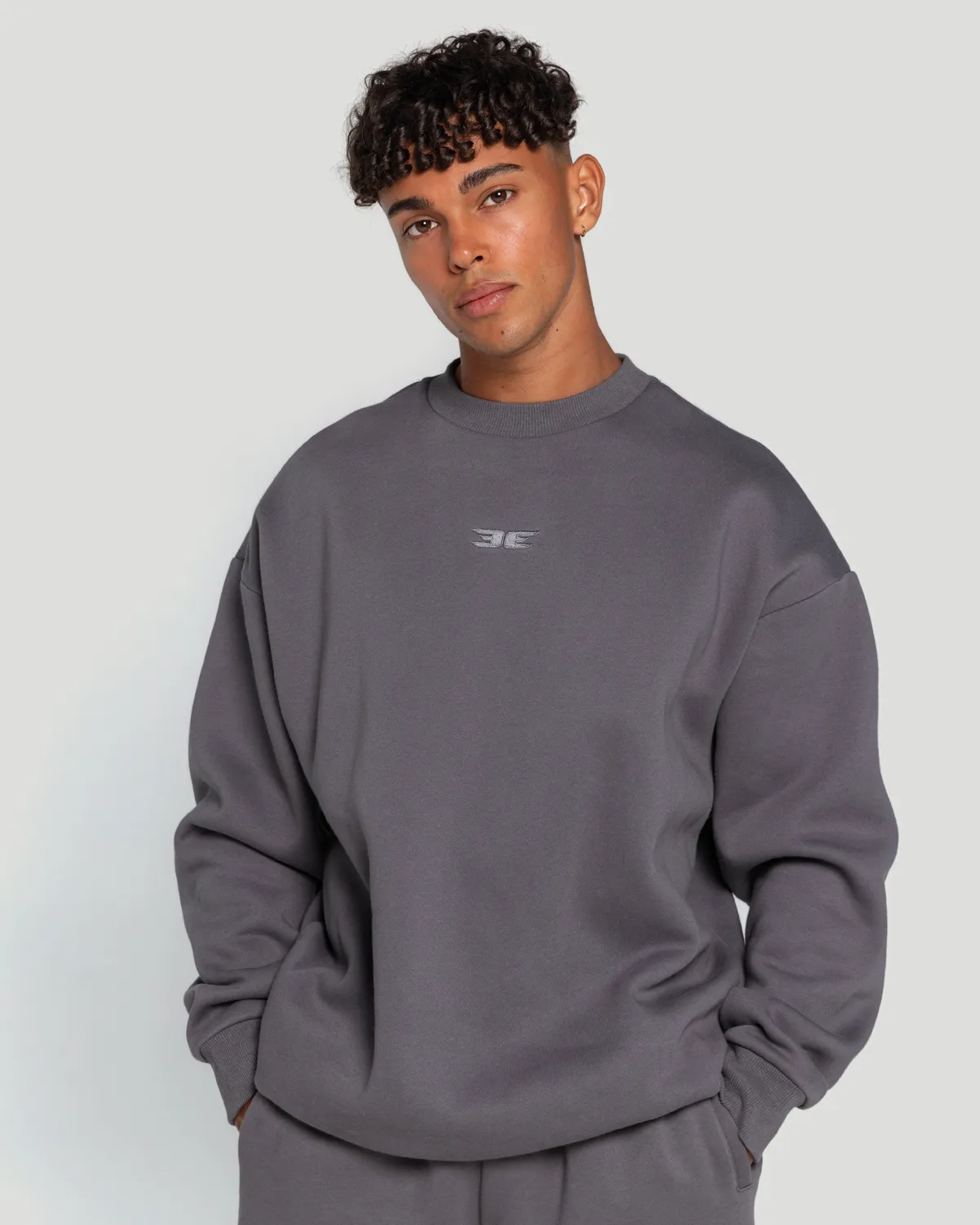 Classic Crewneck - Cool Slate