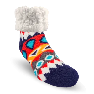 Classic Slipper Socks | Southwest Red