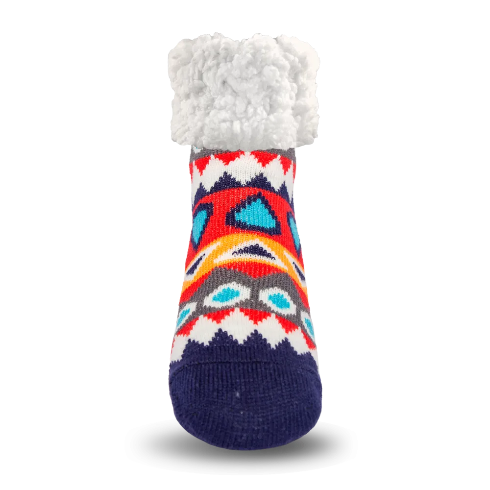 Classic Slipper Socks | Southwest Red