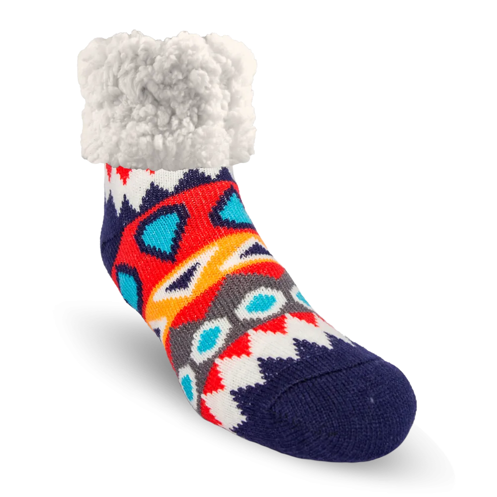 Classic Slipper Socks | Southwest Red
