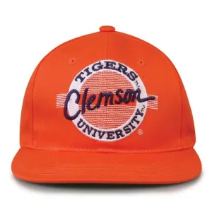 CLE Clemson University Circle Logo Hat