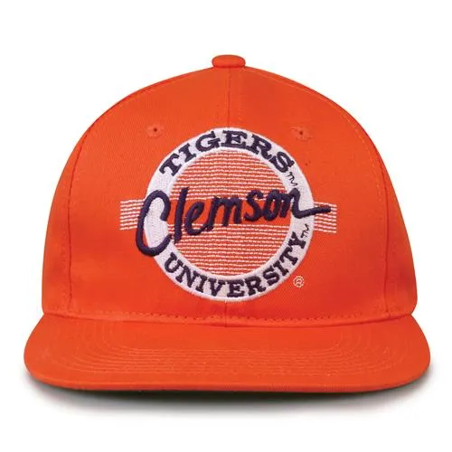 CLE Clemson University Circle Logo Hat