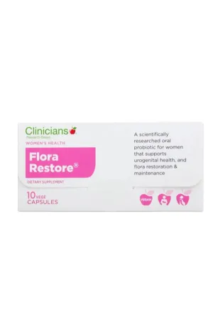 CLINICIANS Flora Restore 10 Capsules