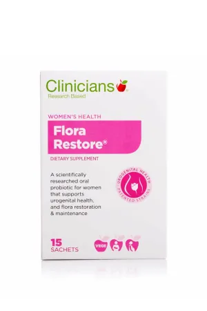 CLINICIANS Flora Restore 15 Sachets