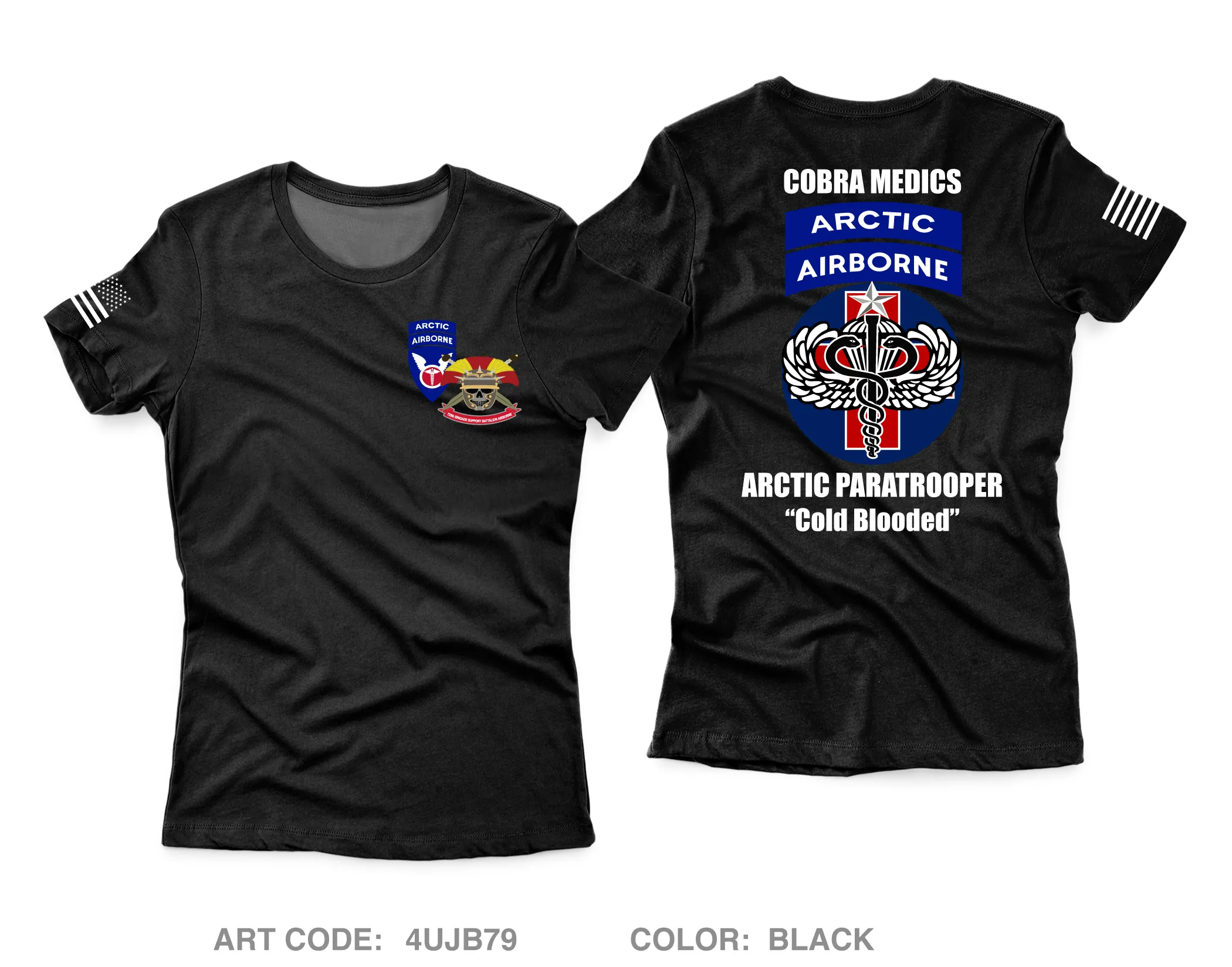 Cobra Medics 725 BSB Core Women's SS Performance Tee - 4UJB79