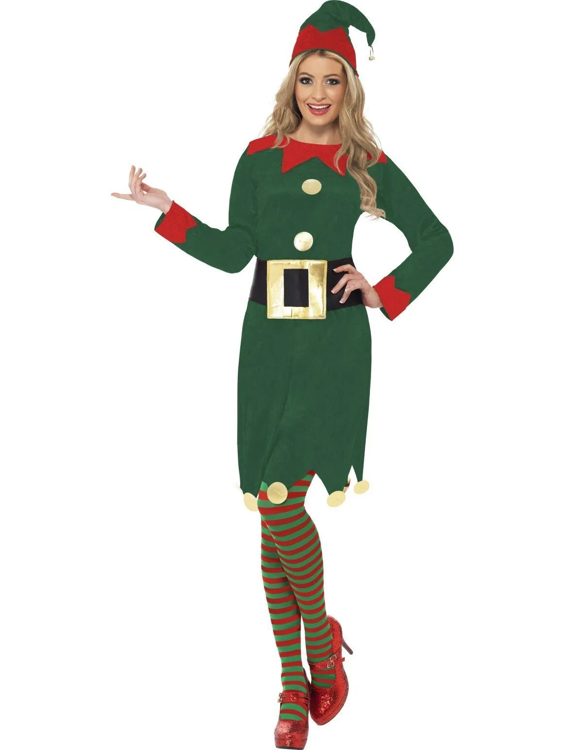 Cool Yule Elf Christmas Elf Women's Costume