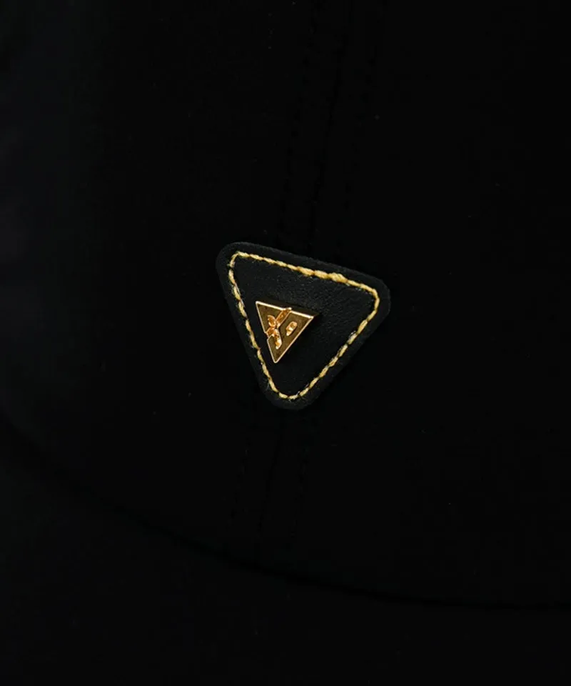 CREVE NINE: Fleece Warm Earmuff Ball Cap - Black