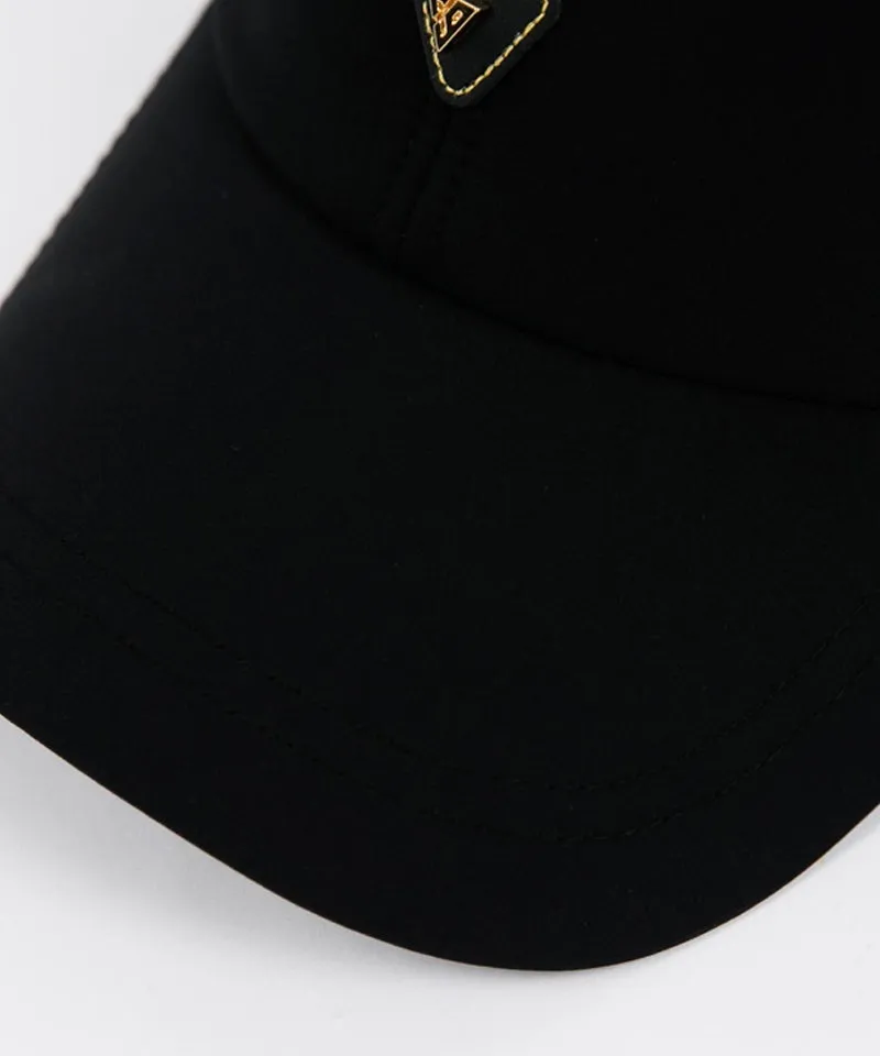 CREVE NINE: Fleece Warm Earmuff Ball Cap - Black