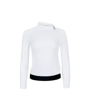 CREVE NINE: Sleeve Cool Jersey Knit - White