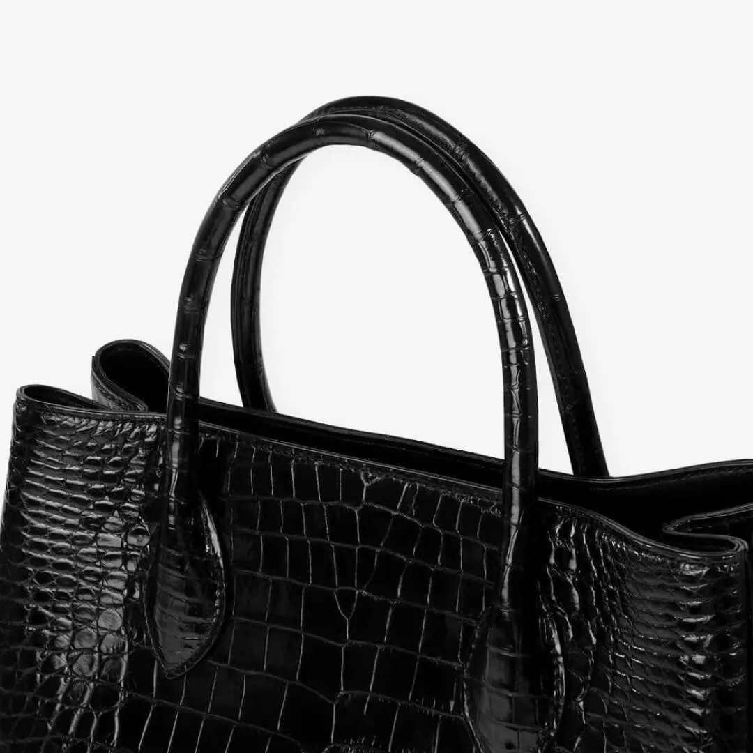 Crocodile Leather & Premium Leather Purse