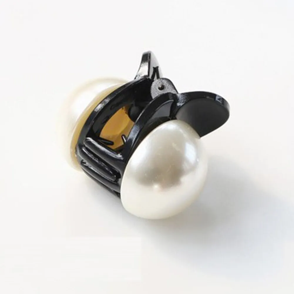 Crystal Pearl Hair Clip  Elegant Hair Accessory
